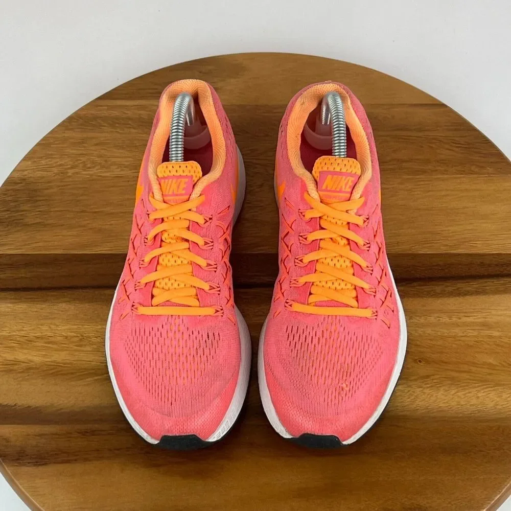 Big Kids‎ Nike Zoom Pegasus 32 Pink Athletic Running Shoes Sneakers Size 7 Y GUC